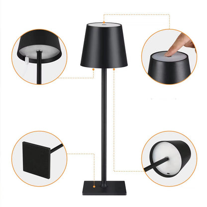 Sleek Rechargeable LED Table Lamp