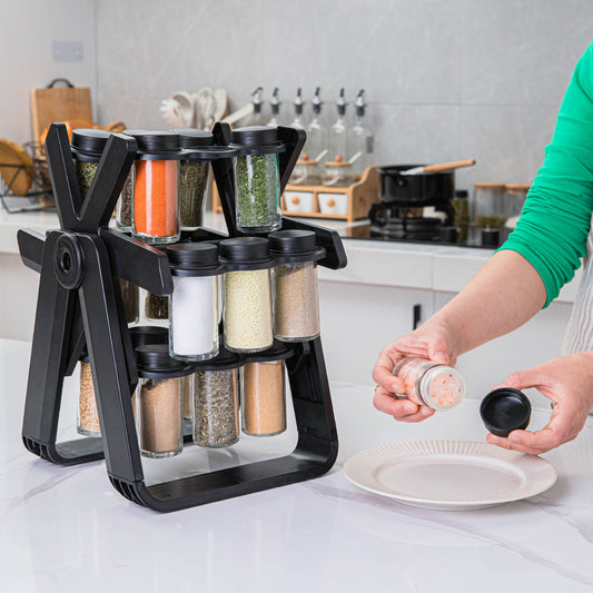 Rotating Spice Rack Organizer