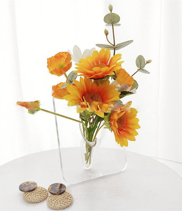 Graceful Acrylic Flower Vase