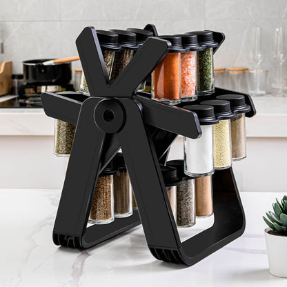 Rotating Spice Rack Organizer
