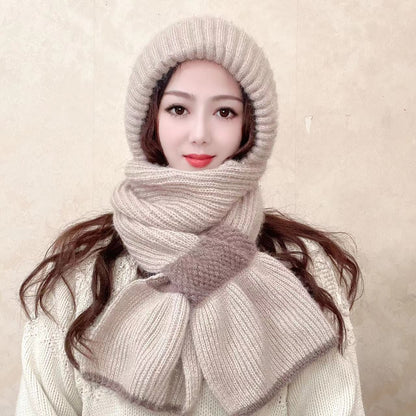 Cozy 2-in-1 Hooded Scarf