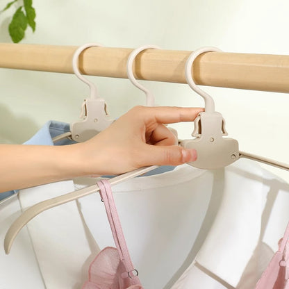 Space-Saving Foldable Clothes Hanger