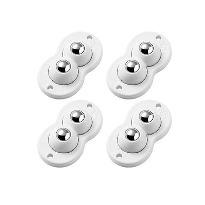 Self-Adhesive Universal Caster Wheels (4-Pack)