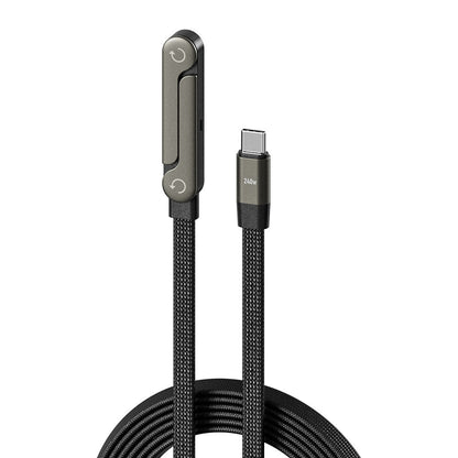2-in-1 Foldable Fast Charging Cable & Phone Stand