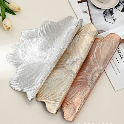 Creative Floral Table Set – Waterproof and Oil-Resistant