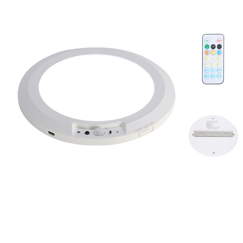 Dimmable rechargeable ceiling light with motion sensor – magnetic & wireless