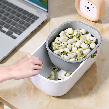 Dual-Layer Snack Bowl