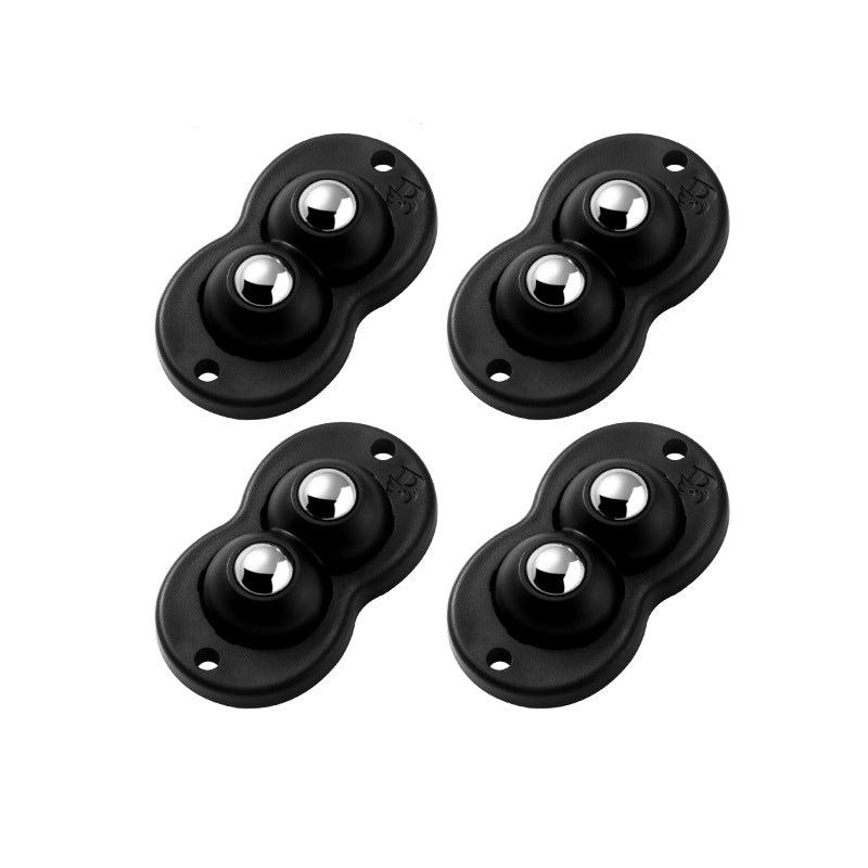 Self-Adhesive Universal Caster Wheels (4-Pack)