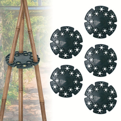 Bamboo Plant Support Ring - Sturdy Climbing Support for Tomatoes and Vining Plants