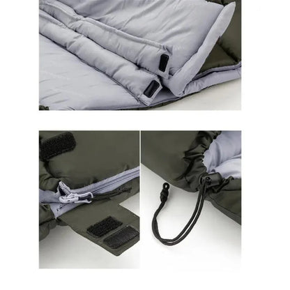 Ultralight Insulated Sleeping Bag for Camping - Cold Weather Outdoor Sleeping Bag
