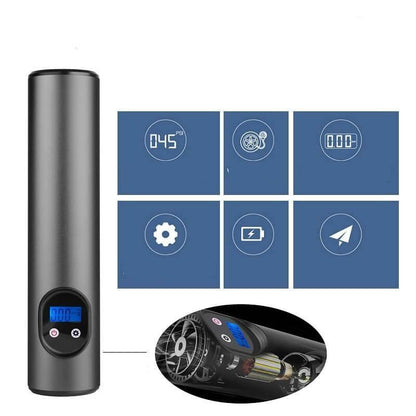 Portable Electric Air Compressor with Digital Display – Compact Tire Inflator for Fast Inflation