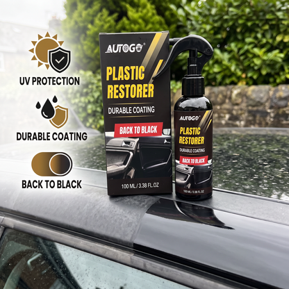 Car Plastic & Trim Restorer with UV Protection