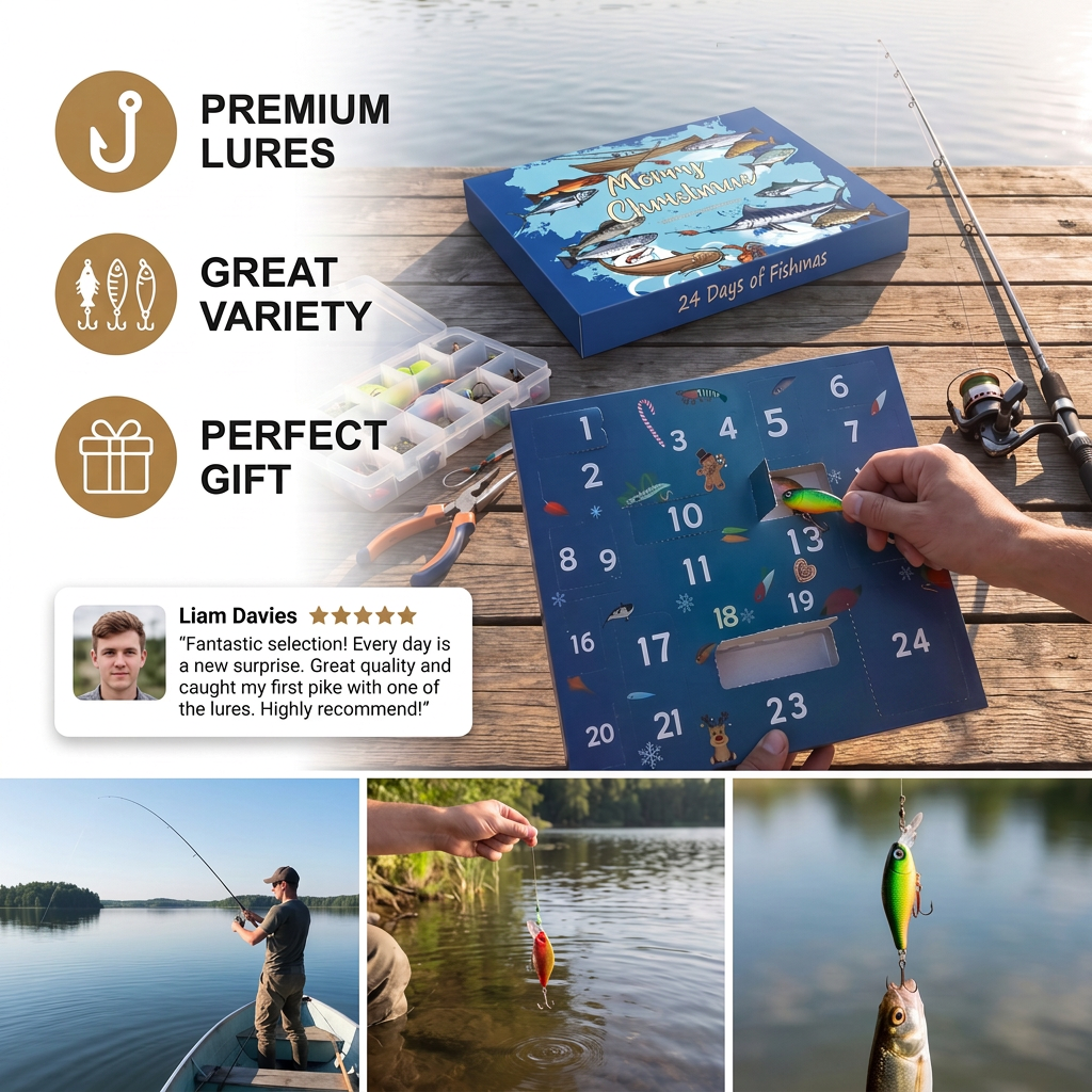 24-Day Fishing Advent Calendar