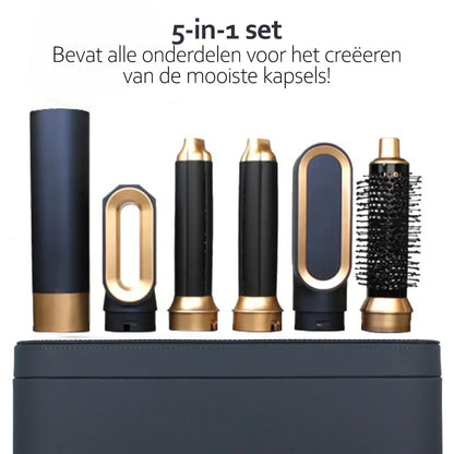 5-in-1 Hair Styler & Straightener | Ion Technology For Smooth & Shiny Hair