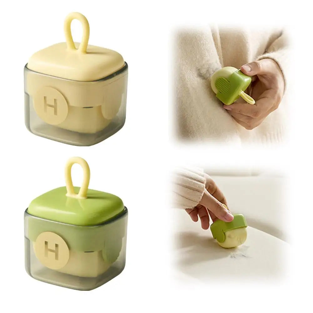 Portable Reusable Lint And Hair Roller