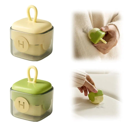 Portable Reusable Lint And Hair Roller
