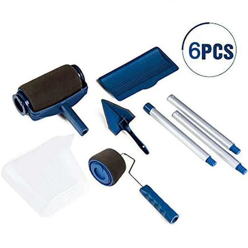 Complete Paint Roller Set with Accessories – 6-Piece Painting Kit