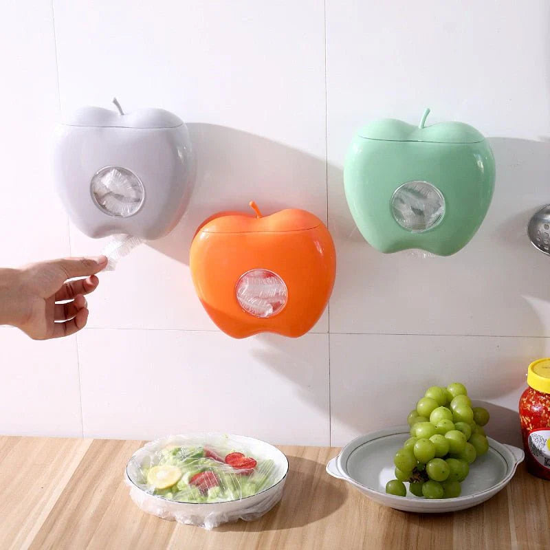 Apple Cling Film Dispenser – Tear-Resistant Wrap Holder