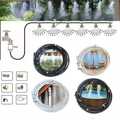 Garden Drip Irrigation Kit – Adjustable Sprayer with Complete Watering Accessories