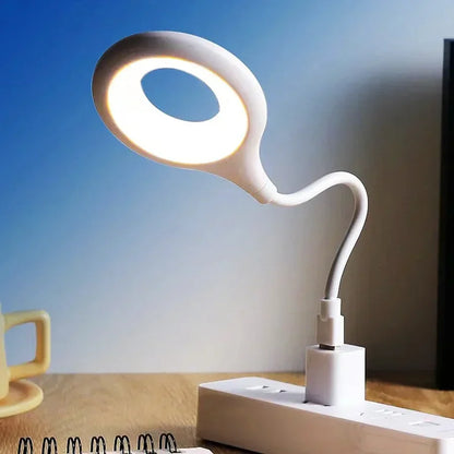 Portable Rechargeable LED Night Light - Adjustable Desk And Bedside Lamp For Comfort And Convenience
