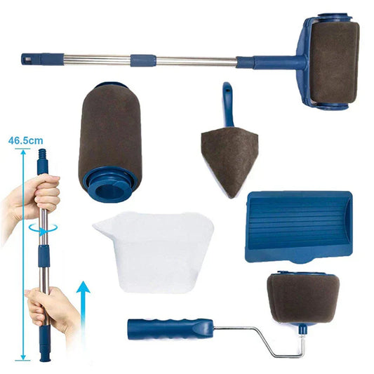 Complete Paint Roller Set with Accessories – 6-Piece Painting Kit