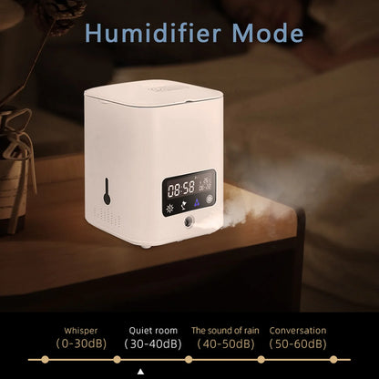 All-in-One Smart Hydroponic Planter with Desk Lamp, Diffuser, and Calendar – Multifunctional Indoor Plant Pot