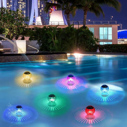 Solar Led Garden Spheres - Waterproof Solar Lights for Outdoor Decoration and Pond Lighting