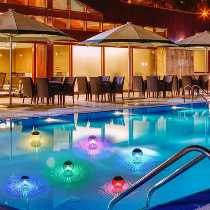 Solar Led Garden Spheres - Waterproof Solar Lights for Outdoor Decoration and Pond Lighting