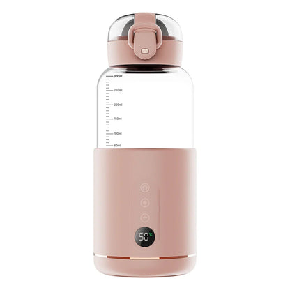 Portable Bottle Warmer with Display – On-the-Go Solution