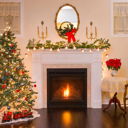 LED Christmas Wooden Houses With Festive Lighting – Holiday Decorations For Your Home