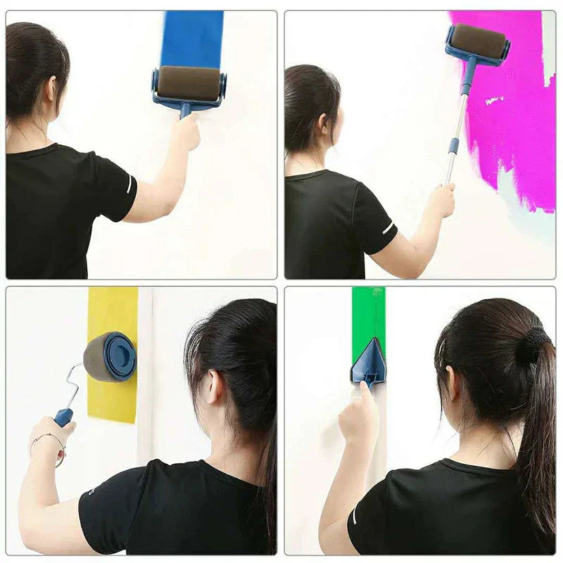 Complete Paint Roller Set with Accessories – 6-Piece Painting Kit