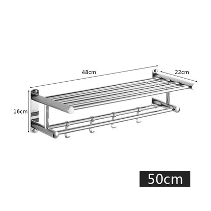 Durable Stainless Steel Towel Rack for Modern Bathrooms