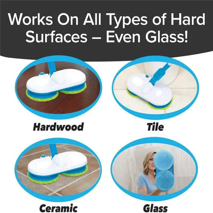 Cordless Electric Floor Mop with Reusable Pads – Easy and Efficient Cleaning