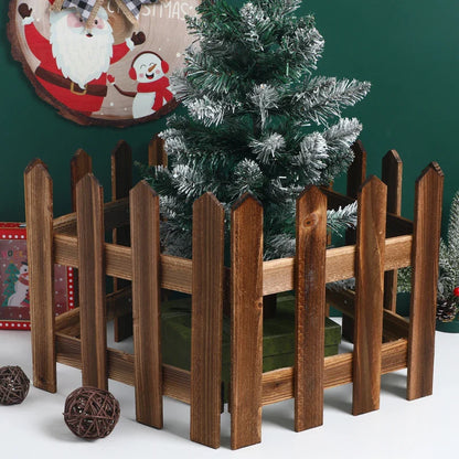 Wooden Garden Border Fence – Decorative Edging for Flower Beds and Outdoor Spaces