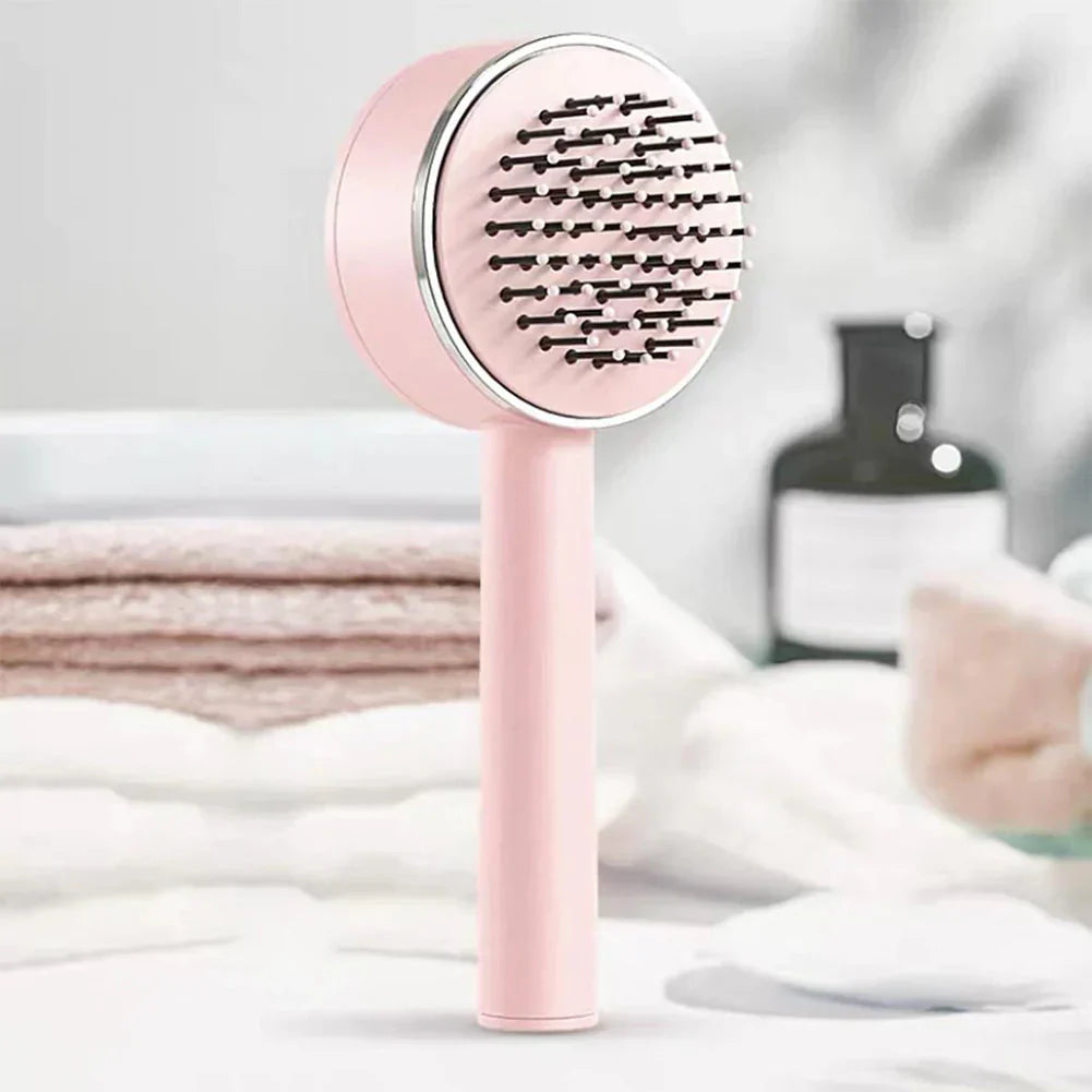 Effortless Scalp Massager and Hair Detangler for Smooth, Tangle-Free Hair