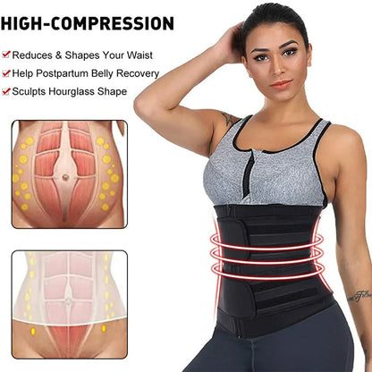 Adjustable Neoprene Waist Trainer Belt