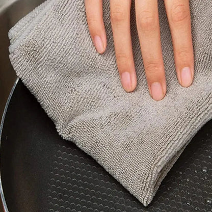 Premium Microfibre Cleaning Cloth Set – 10 Pieces for Streak-Free Shine
