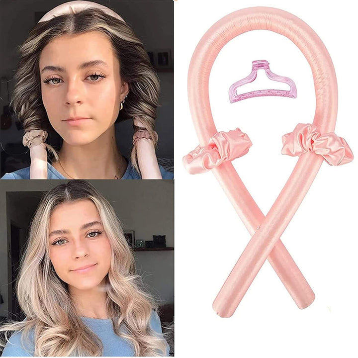 Heat-Free Curling Set – Flexible Hair Rollers for Soft, Silky Waves
