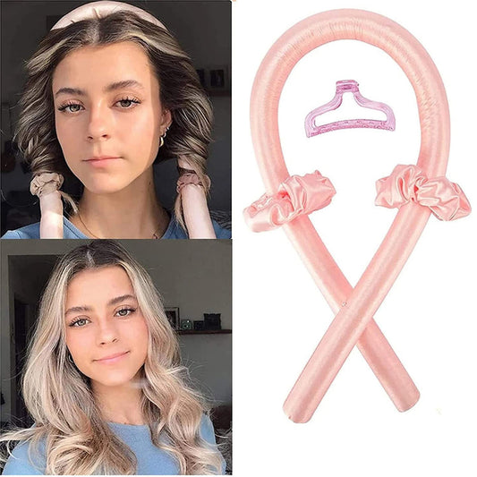Heat-Free Curling Set – Flexible Hair Rollers for Soft, Silky Waves