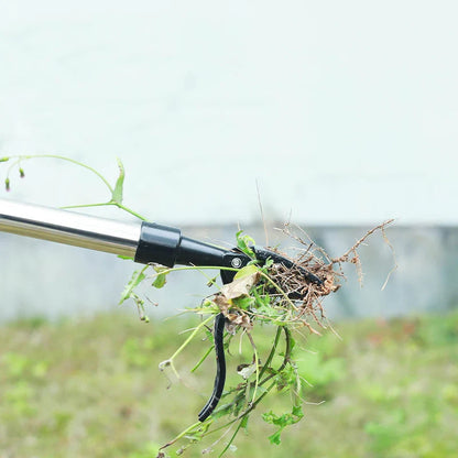 Ergonomic Weed Remover Tool – Easy Root Cutter with Shovel Clip for Gardening
