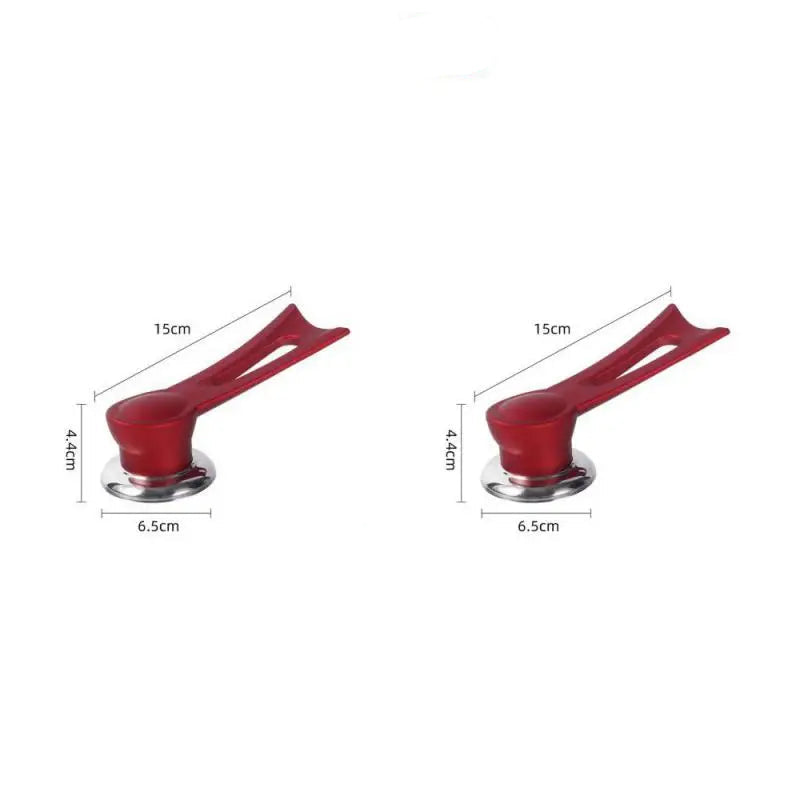 Wooden Pot Lid Handle with Stainless Steel Base