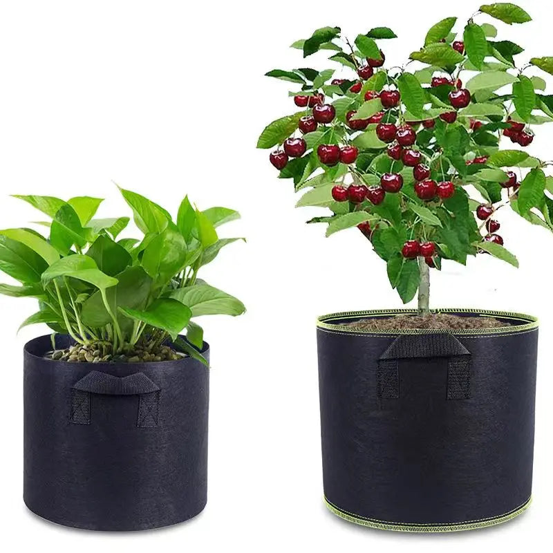 Durable Non-Woven Garden Planter Bag – Sturdy Plant Container with Handles