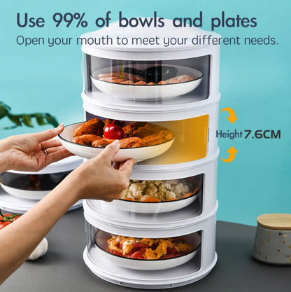 Stackable Food Storage Containers - Multifunctional and Space-Saving Storage Solution for Kitchen Organization