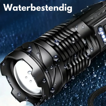 Tactical High-Intensity Flashlight With 5000 Lumens