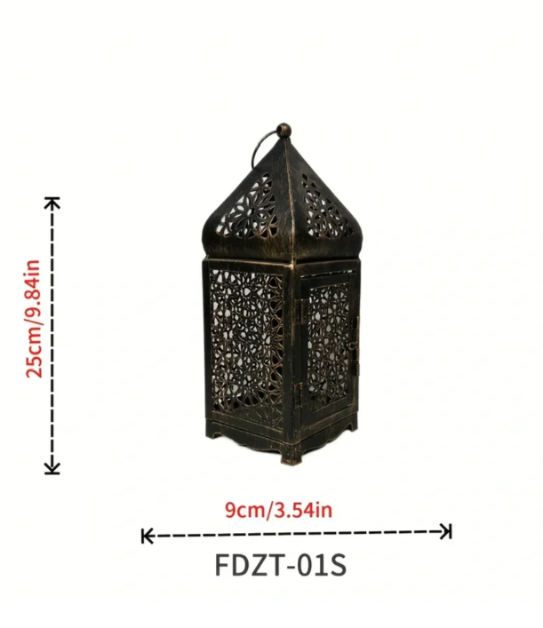 Antique Bronze Lantern | Timeless Elegance & Warm Ambiance