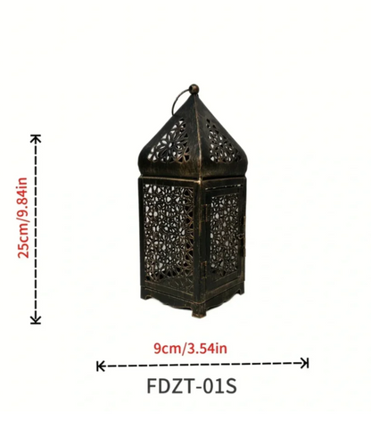 Antique Bronze Lantern | Timeless Elegance & Warm Ambiance