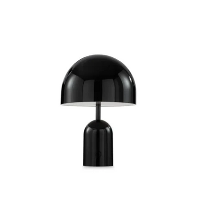 Portable Chrome-Plated Table Lamp