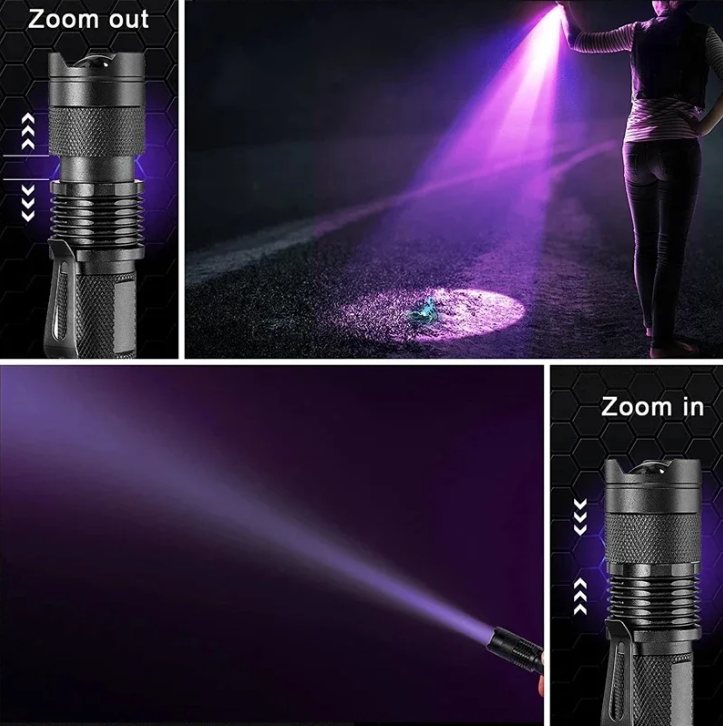 UltraBright UV Flashlight – High-Powered Ultraviolet Torch For Stain & Pet Urine Detection