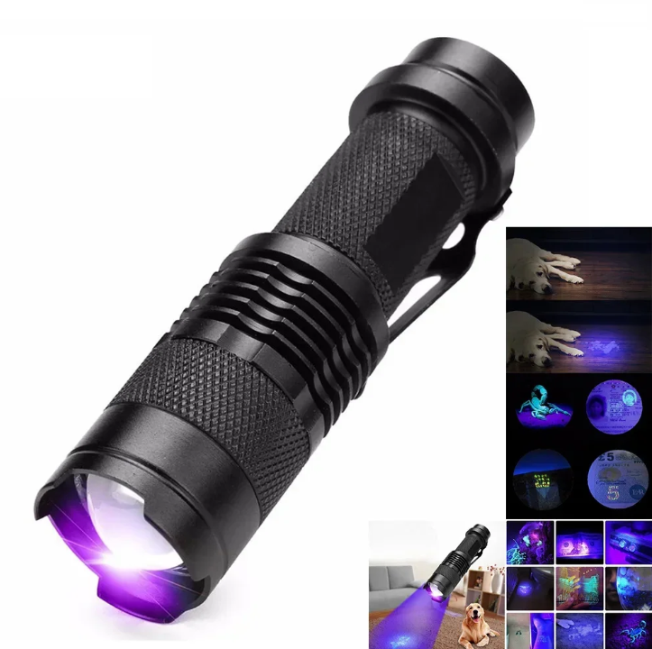 UltraBright UV Flashlight – High-Powered Ultraviolet Torch For Stain & Pet Urine Detection