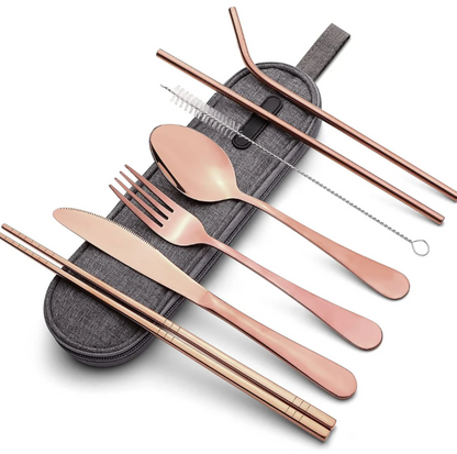 Portable Stainless Steel Cutlery Set